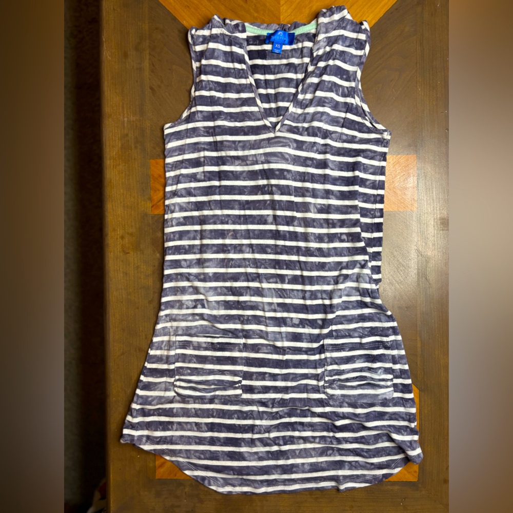 Blue Curl Beachwear super soft lightweight swim cover-up with hood